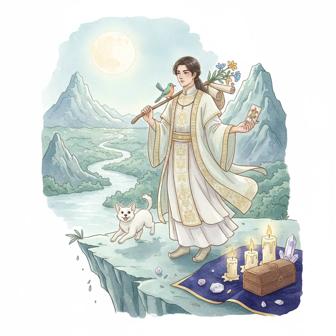 Ý Nghĩa Lá The Fool Trong Tarot: Khởi Đầu, Niềm Tin Và Bước Nhảy Đầu Tiên
