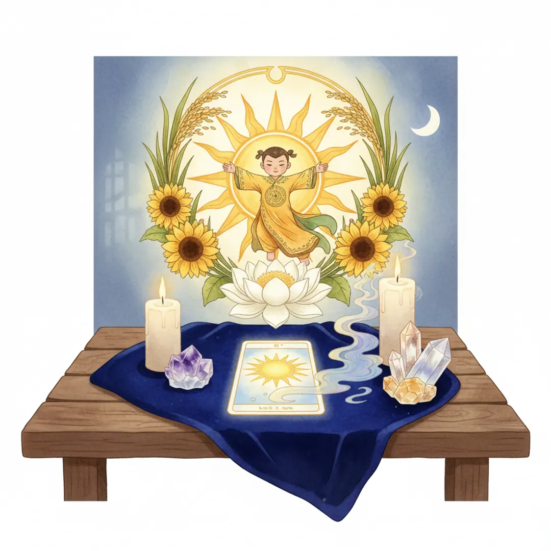 Ý Nghĩa Lá The Sun: Niềm Vui, Sự Rõ Ràng Và Ánh Sáng Tự Tin